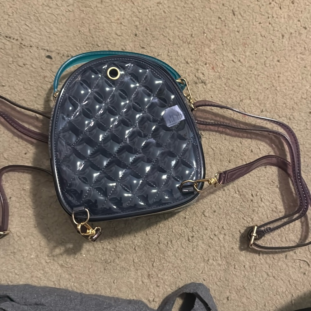 Vintage mini jelly backpack